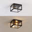Plafonnier encastré carré en fer / verre Bechtold Farmhouse-840170298-830179149