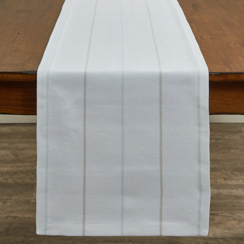 Satoru Rectangular Striped Table Runner