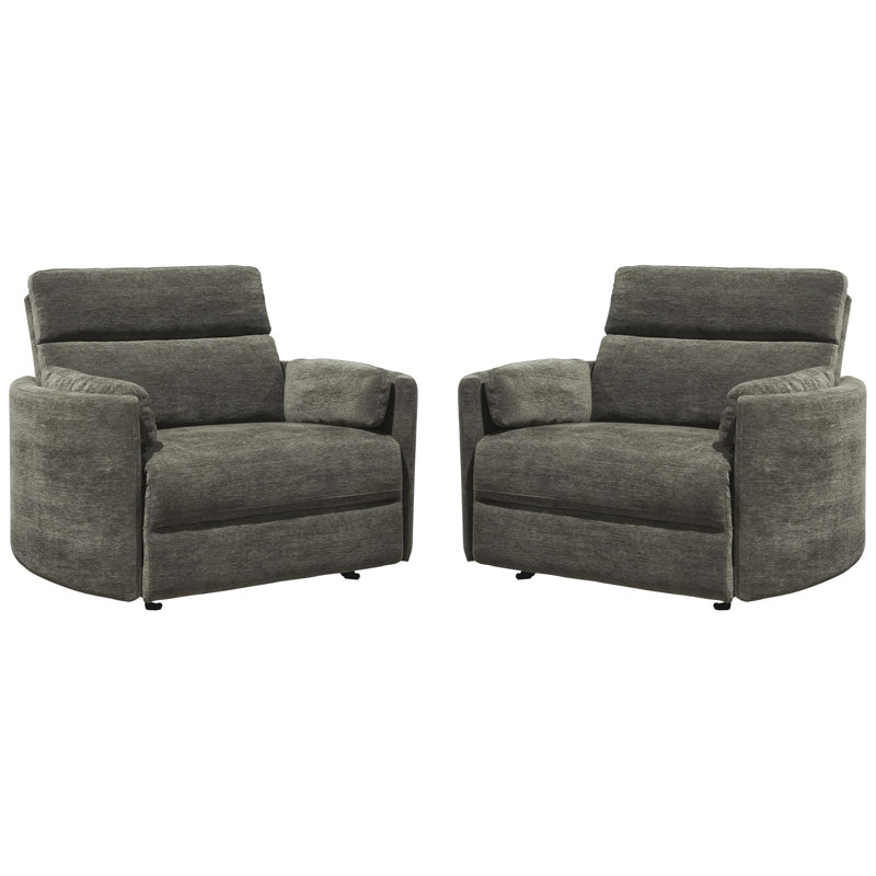 Fauteuil inclinable électrique de 53 po de largeur Bre, Krypton
