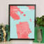 San Francisco City Map - No Frame Print-2095611104