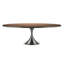 Semper Oval Glass Dining Table-841859375