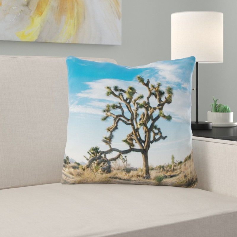 Coussin décoratif paysage de désert