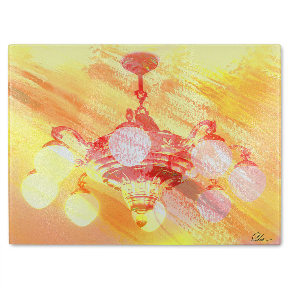 Chandelier Glass Chopping Board