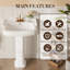 Belfry Bathroom 58 mm L x 45 mm W Ceramic Square Sink