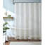 Toraino Floral Shower Curtain. Rustic Leaf Lace Shower Curtain-2023755801-2039349516