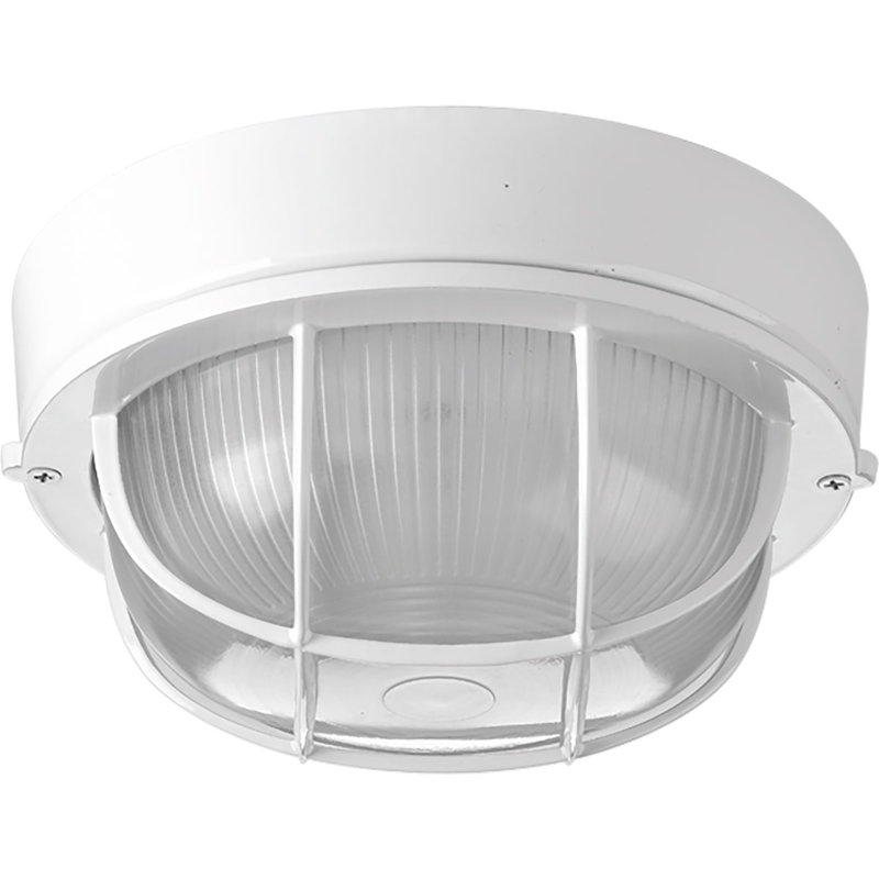 Sedwick 1 - Bulb Outdoor Bulkhead Light, White