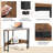 Computer Desk with Built-In Electrical Outlet-204094277