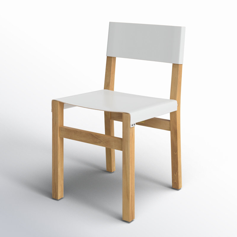 Chaise Canele Romee, Blanc