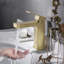 Single Hole Bathroom Faucet with Drain Assembly-54840609