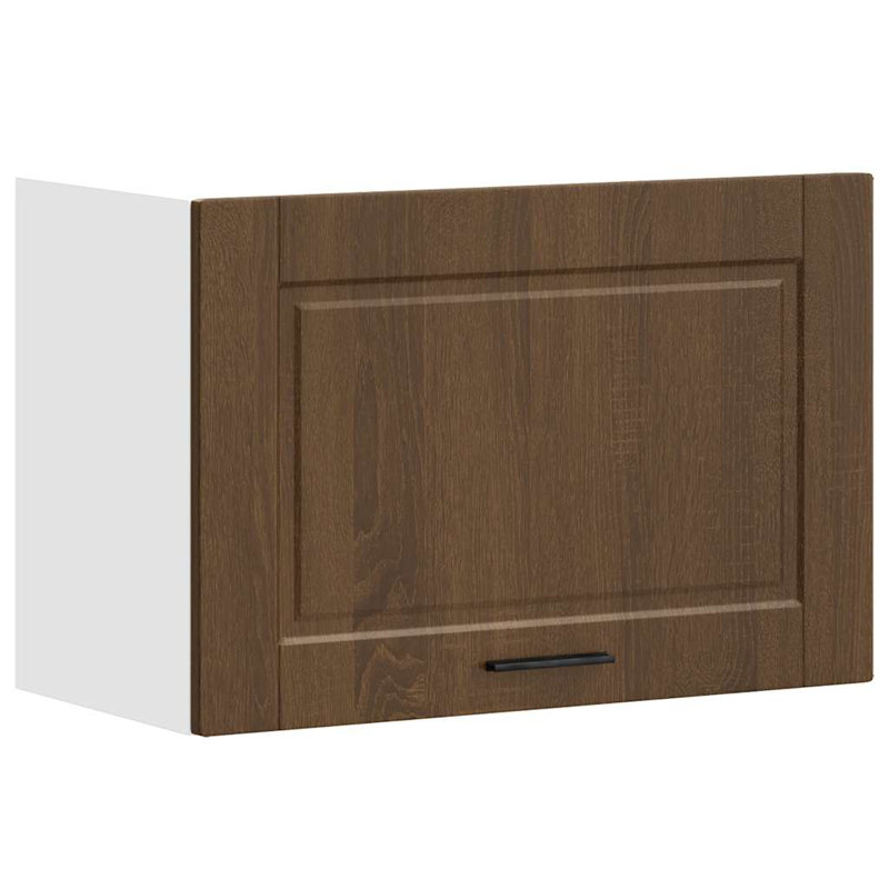 vidaXL Kitchen Wall Cabinet Engineered Wood Medium, Brown Oak