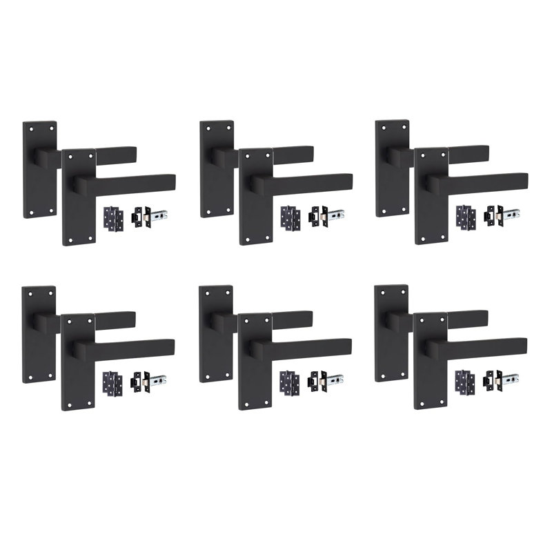 Straight Delta Door Handles Latch