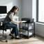 52.5cm H x 50cm W Printer Stand