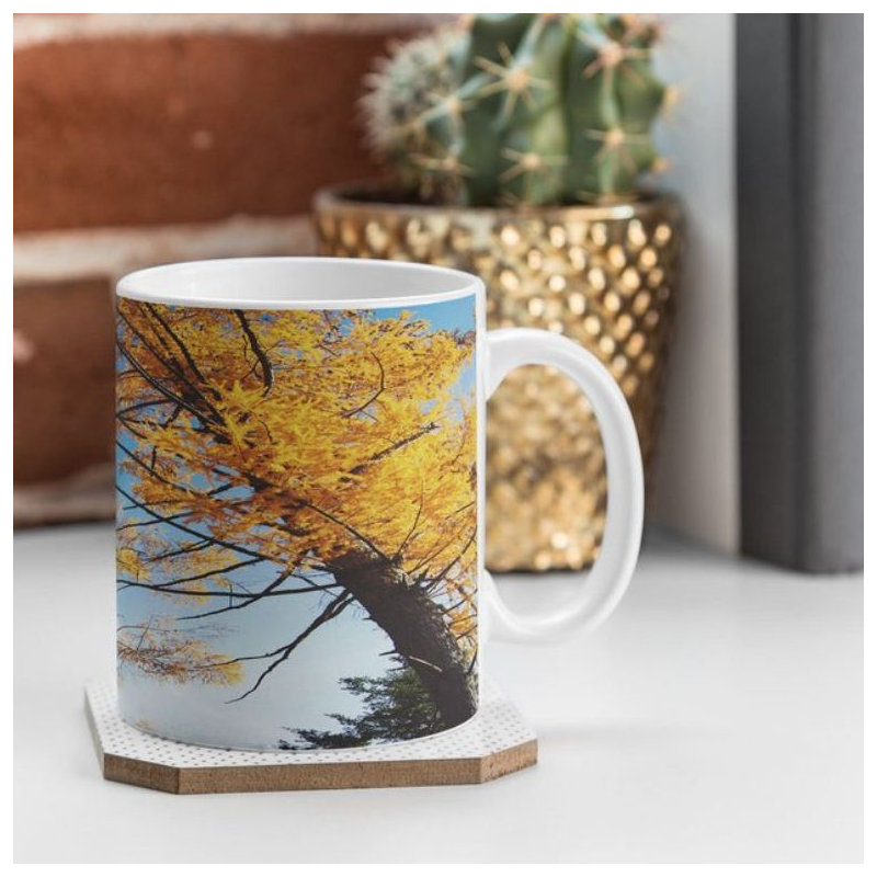 Grande tasse à café sky automne