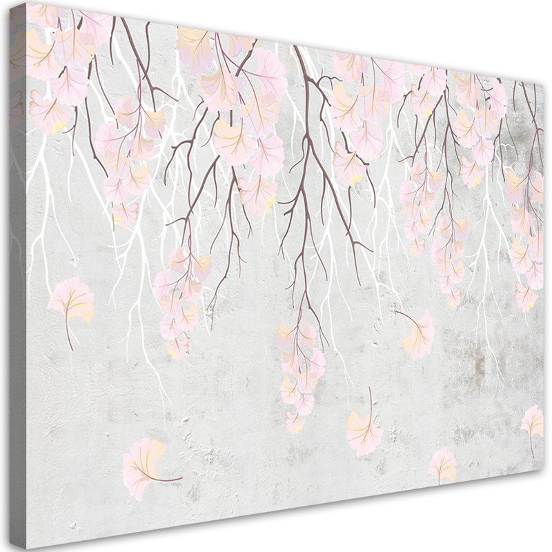 Falling Leaves - Wrapped Canvas Print, 70cm H x 100cm W
