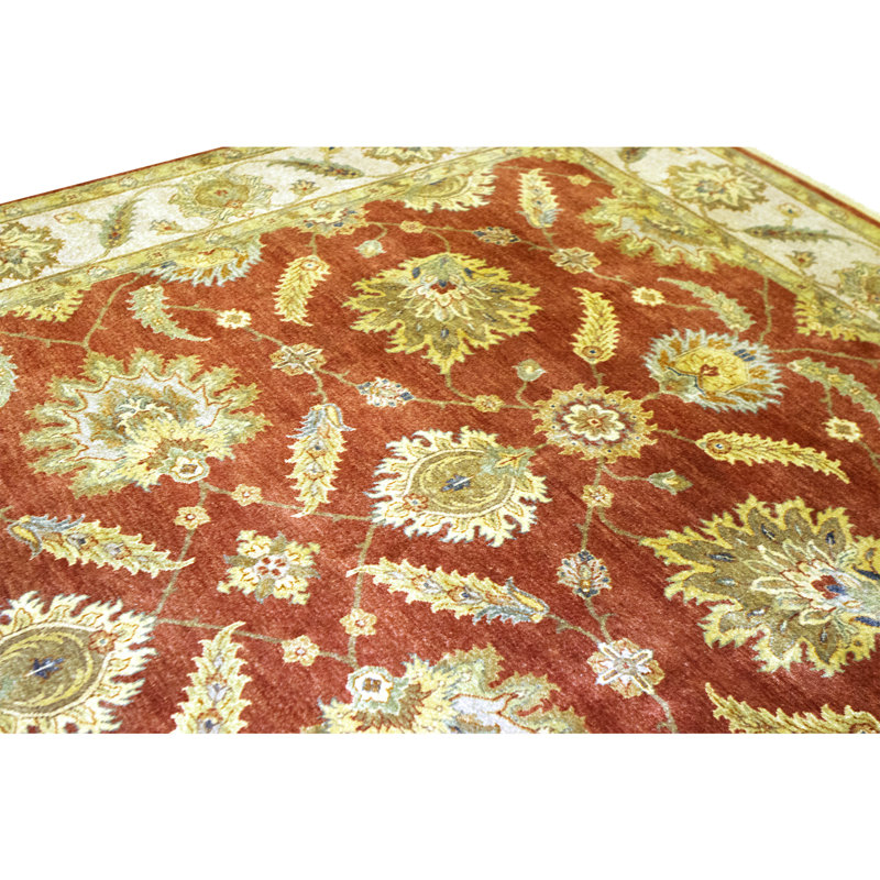 Handmade Wool Oriental Area Rug