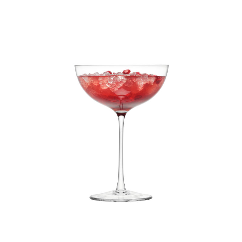 Lulu Handmade Glass Coupe and Martini Glass