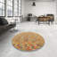 Tapis orange/jaune/vert contemporain-1142592785