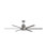 Ventilateur de plafond standard à 6 pales de 72 po avec télécommande et commande murale