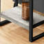 Accent Table Side End Nightstand Lamp Living Room Bedroom Metal Industrial-1602797222