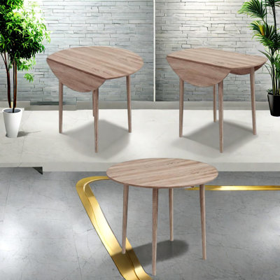 Tables de salle à manger modernes (table seulement, pas de chaises, avec plateau et pieds)