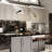 Lakendria 2-Light Dimmable Unique Modern Linear Chandelier