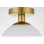 Plafonnier semi-encastré à 1 lumière Snead-400090447-400090432-400090442