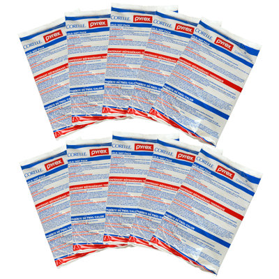 Pyrex 1122295 Large Cold/Hot Pack (10-Pack)