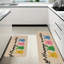 Tapis de cuisine antidérapant 2 pièces Glitter Bunnies