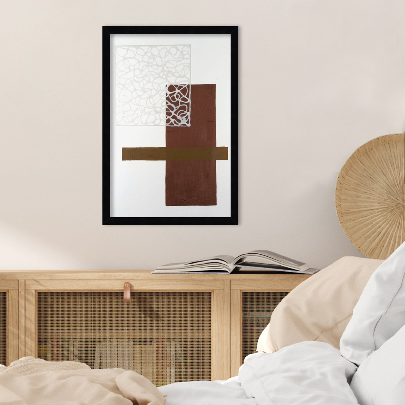 Nooks and Crannies No. 4 Print, 21" H x 15" W, Black