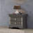 Metallic Modern Bedroom Nightstand-867749577