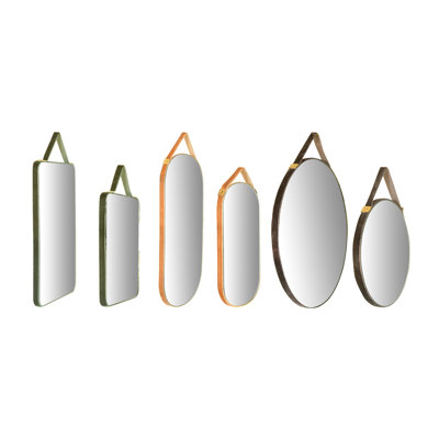 Various Velvet Edged Wall Mirrors
