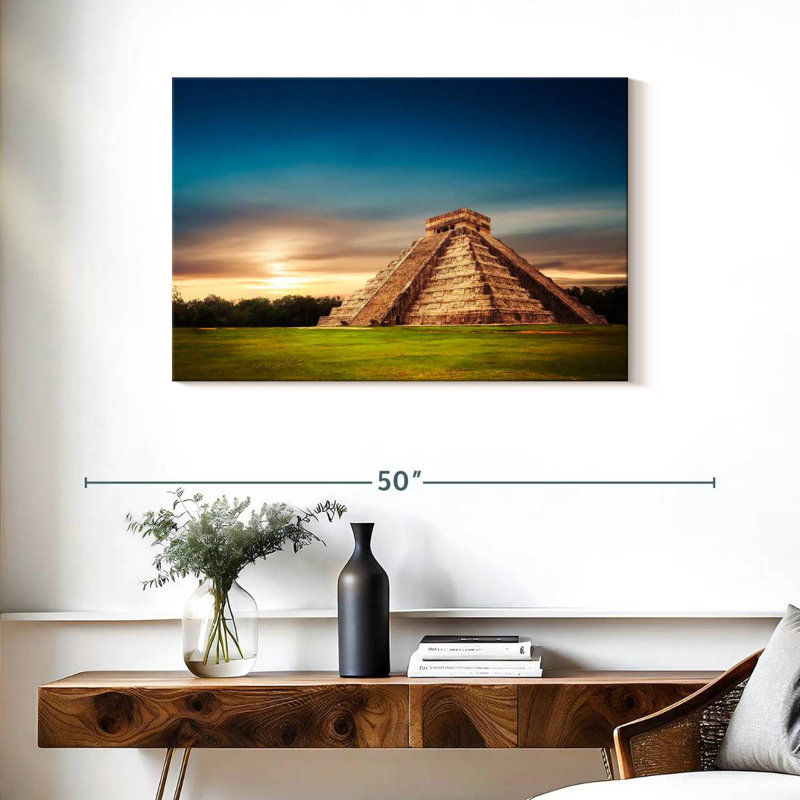 Pyramide Adella Chichen Itza, H 24 po x l 36 po