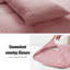 Microfiber Striped Duvet Cover Set with Pillowcases-110603025-110603018