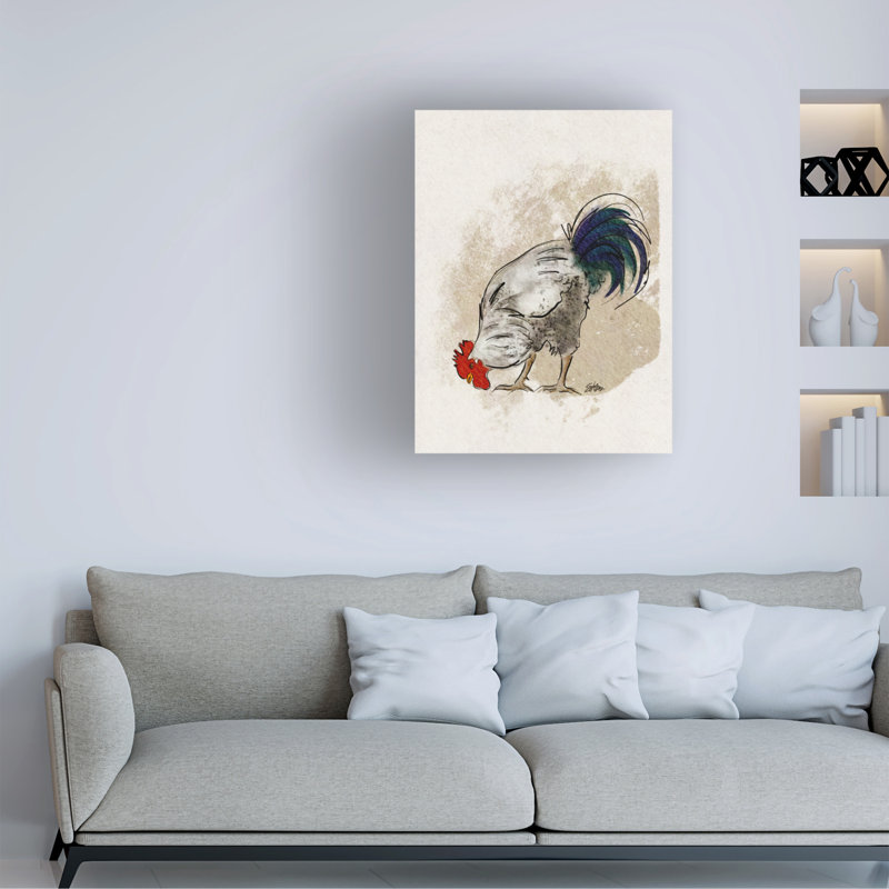 Contemporary, 19" H x 14" W x 2" D