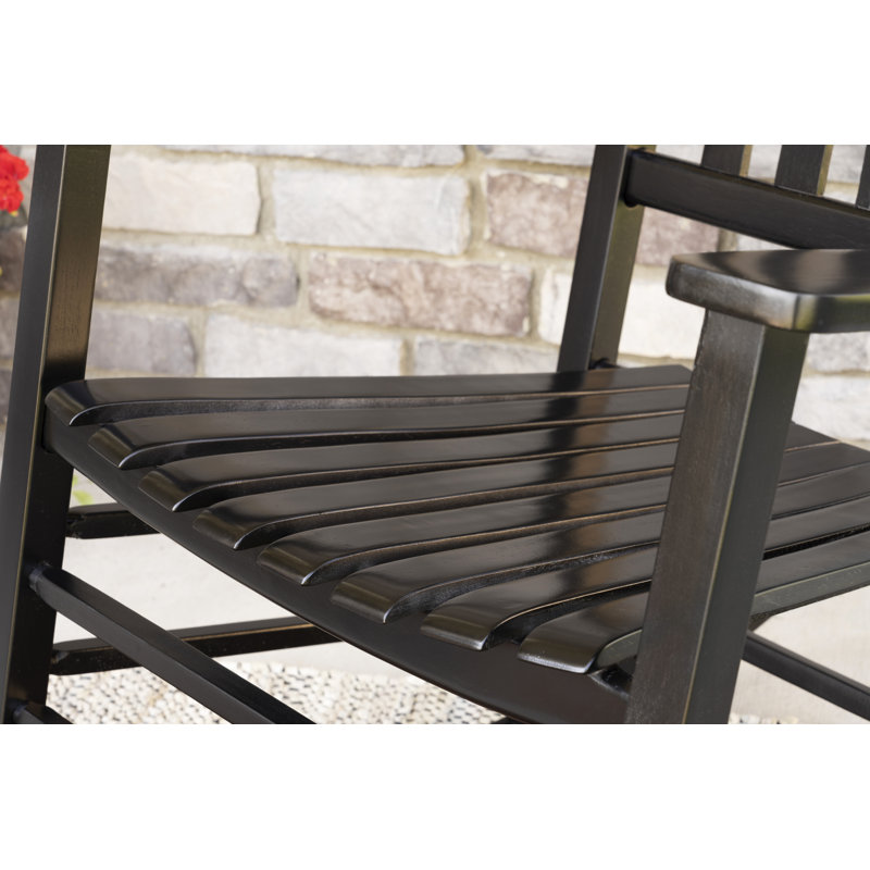 Chaise berçante Anabiya, Noir