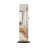 360°Swivel Jewelry Cabinet With Full Length Mirror, 360°Rotating Standing Jewelry Armoire Organizer, Lockable Storage Cabinet, Interior Lighted Mirror-1790822227
