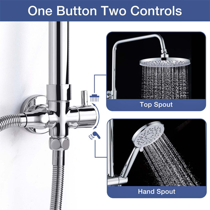 Fixed Shower Head, Chrome
