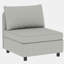 Chenille, salon modulaire avec rangement et canapé-lit, option 2 sections, chenille-20593468