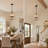  6-Light Natural Rope  Pendant Light