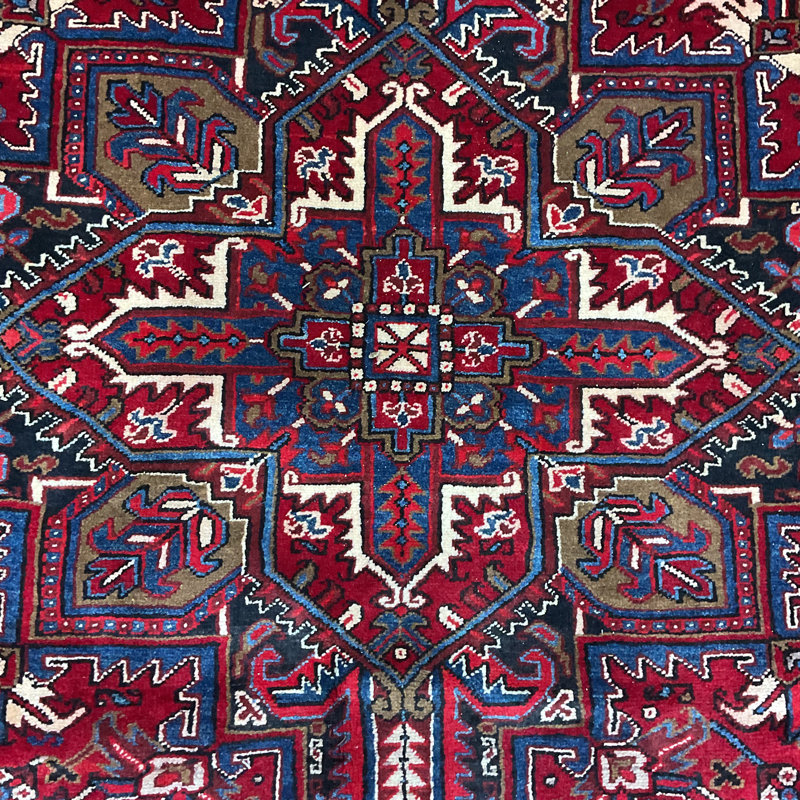Tapis rectangulaire en laine