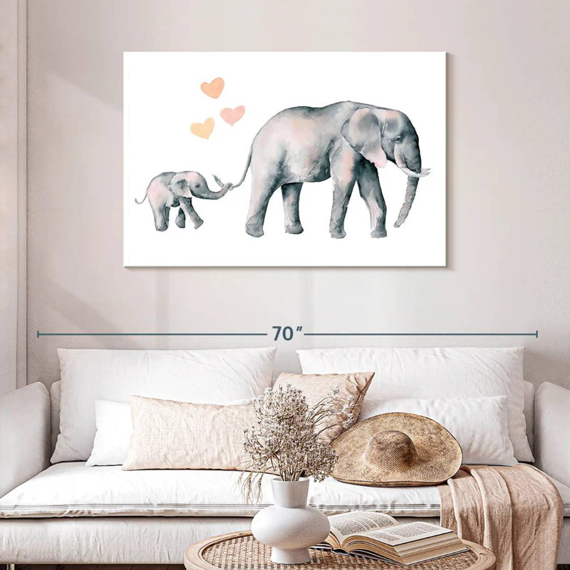 My Elephant Love, 30" H x 45" W