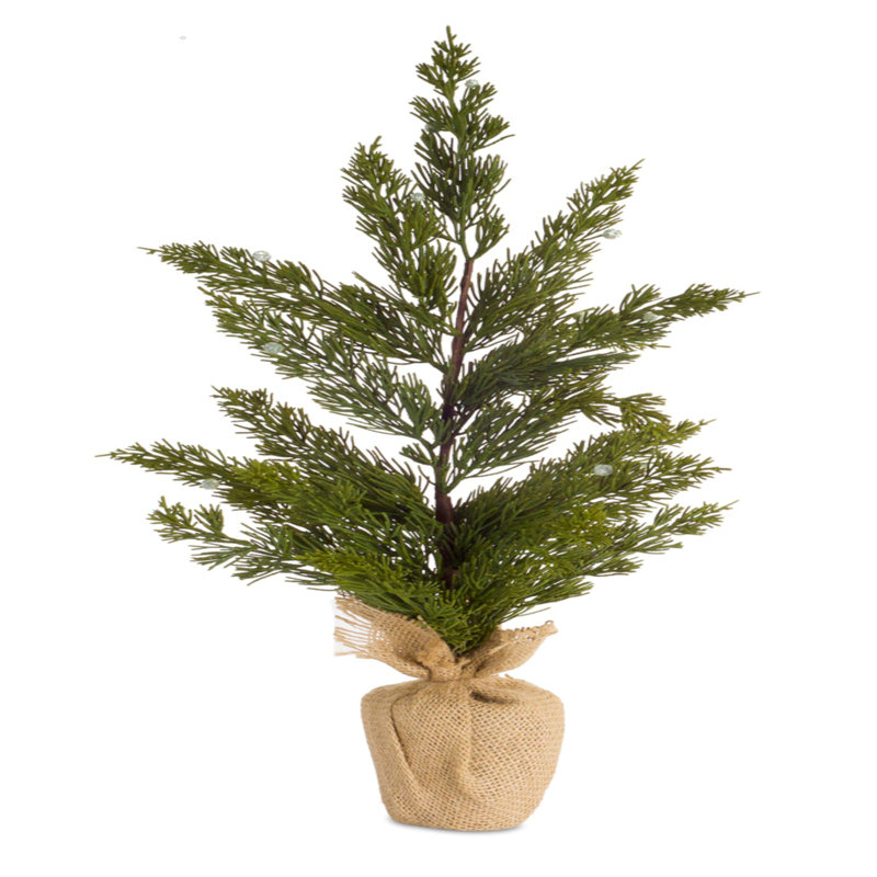 23'' Faux Pine Tree in Vase