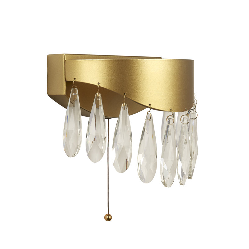 Peterlee Mild Steel LED Flush Mounted Sconce