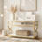 Faux Marble Sofa Table