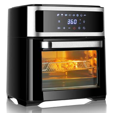 RITSU 26qt Stainless Steel Air Fryer Toaster Oven Combo, Air Fryer Oven,  Roast, Bake, Reheat, Fry Oil-free