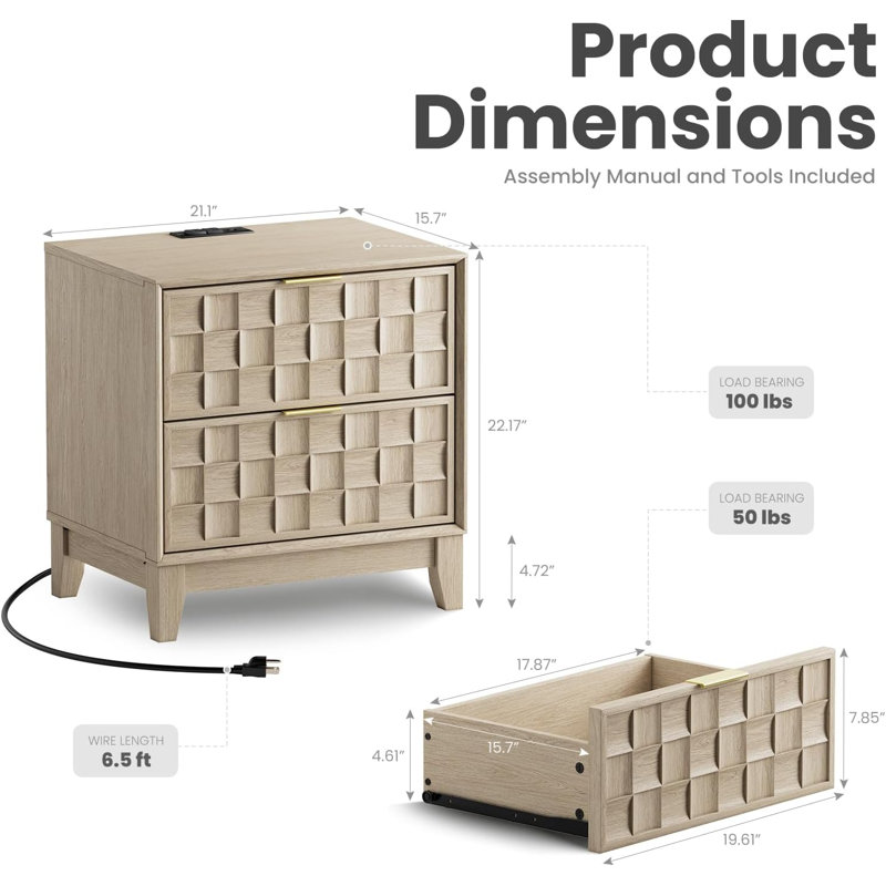 Modern Bedside Table