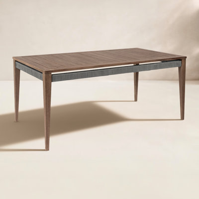 35'' Wood Outdoor Dining Table