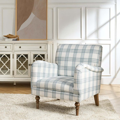Arching Upholstered Armchair