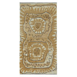 Scandinavian Handmade Kilim Wool Geometric Area Rug