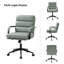 Chaise de bureau en cuir Anagrace avec support lombaire-469467472